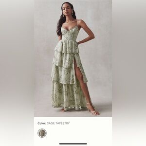 V Chapman Caterina Corset Dress Worn Once